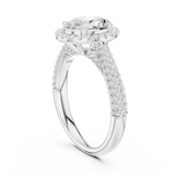 Ladies Ring DDLR-364@7 - White Gold - Image