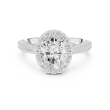 Ladies Ring DDLR-364@7 - White Gold - Image