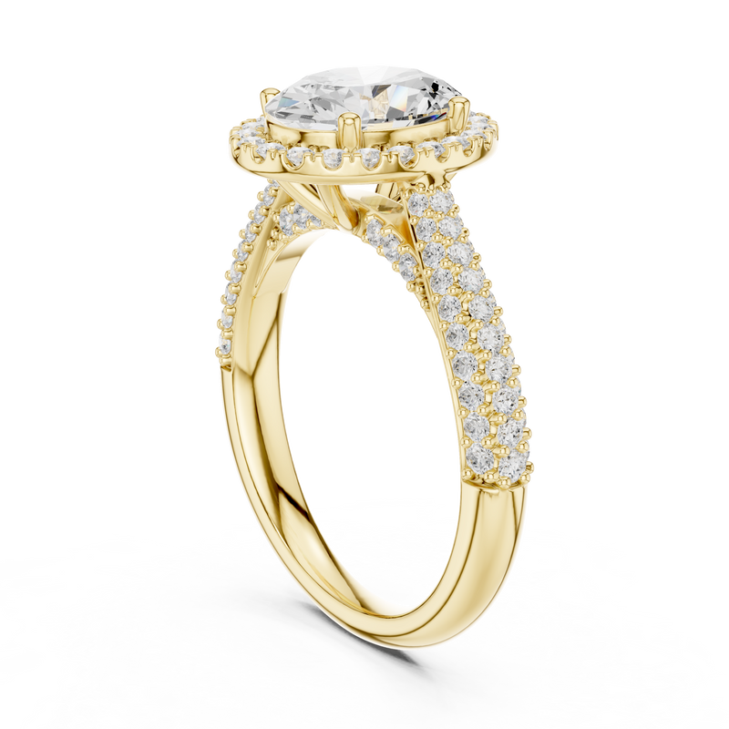 Ladies Ring DDLR-364@7 - Yellow Gold - Image