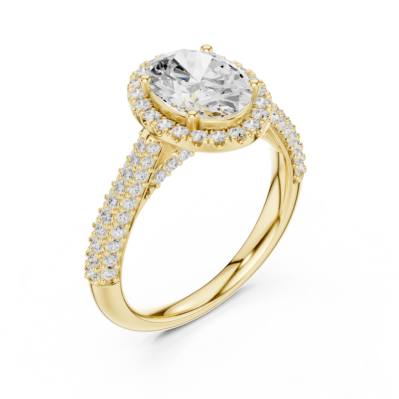 Ladies Ring DDLR-364@7 - Yellow Gold - Image