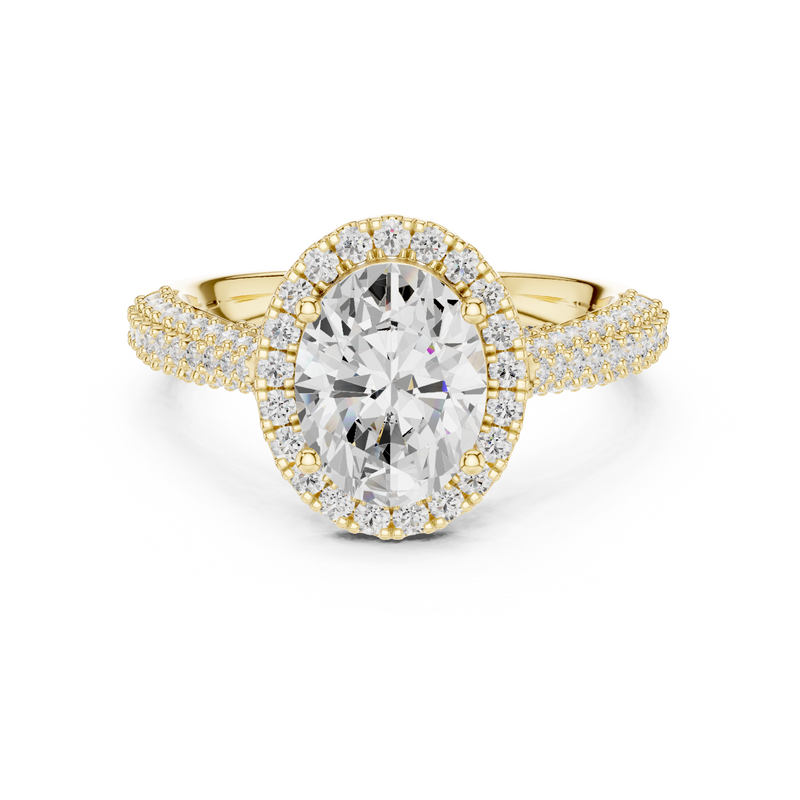 Ladies Ring DDLR-364@7 - Yellow Gold - Image