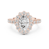 Ladies Ring DDLR-365@7 - Rose Gold - Image
