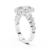 Ladies Ring DDLR-365@7 - White Gold - Image