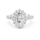 Ladies Ring DDLR-365@7 - White Gold - Image