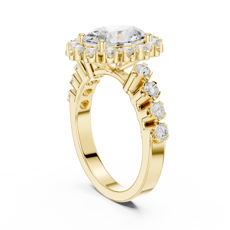 Ladies Ring DDLR-365@7 - Yellow Gold - Image