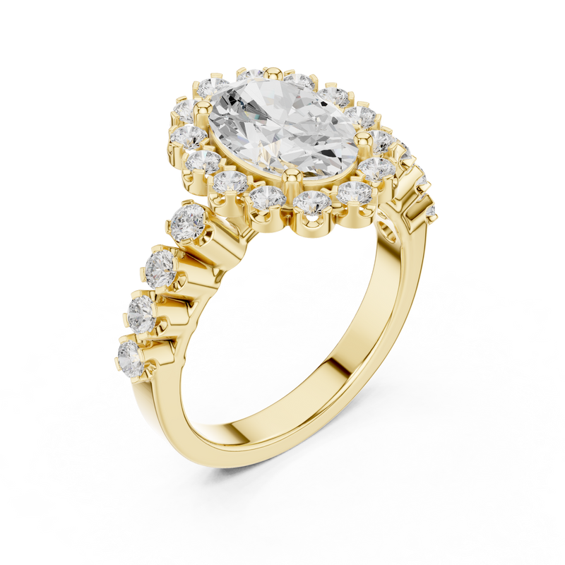 Ladies Ring DDLR-365@7 - Yellow Gold - Image