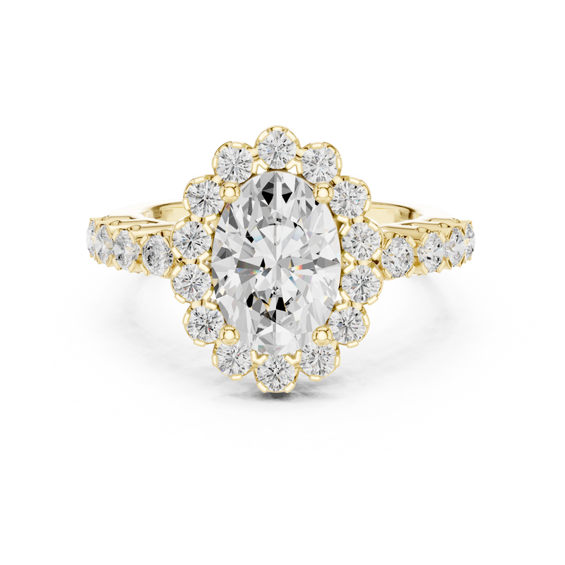Ladies Ring DDLR-365@7 - Yellow Gold - Image
