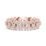 Ladies Ring DDLR-366@7 - Rose Gold - Image