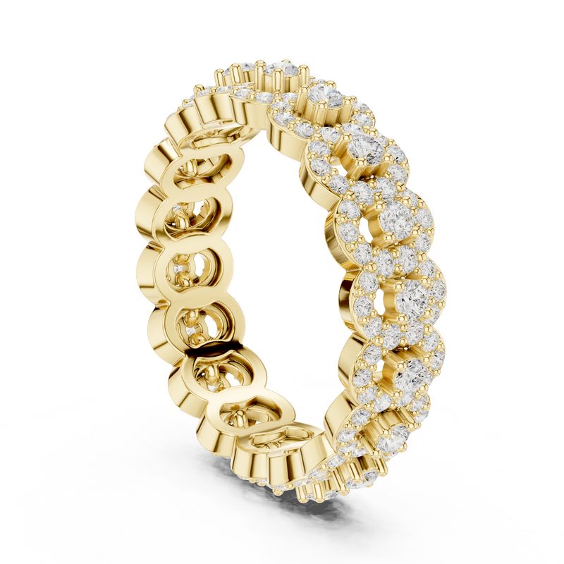 Ladies Ring DDLR-366@7 - Yellow Gold - Image