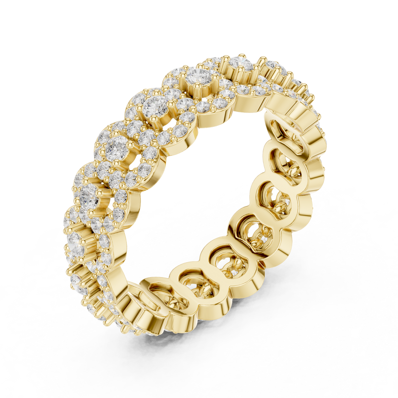 Ladies Ring DDLR-366@7 - Yellow Gold - Image