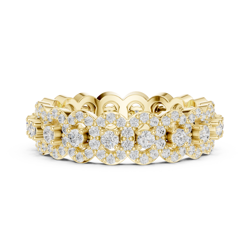 Ladies Ring DDLR-366@7 - Yellow Gold - Image