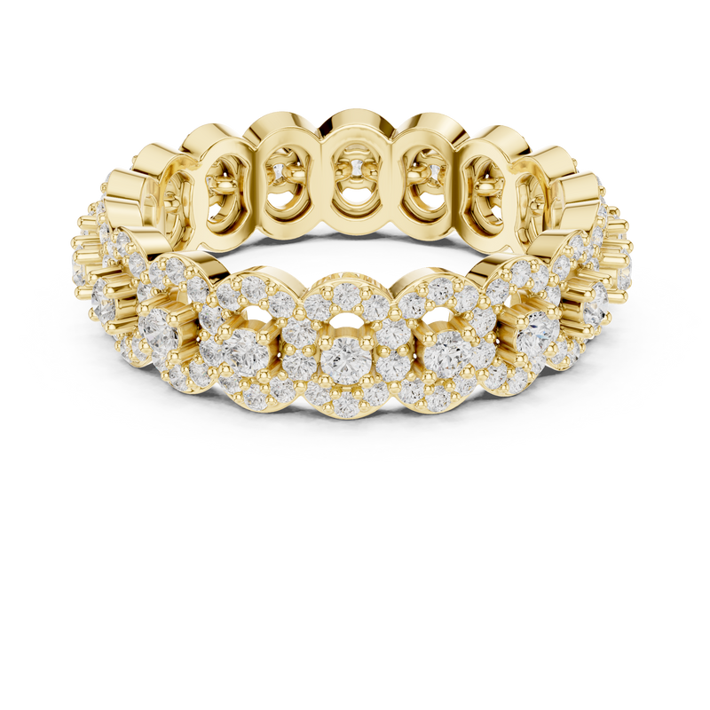 Ladies Ring DDLR-366@7 - Yellow Gold - Image