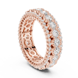Ladies Ring DDLR-367@7 - Rose Gold - Image
