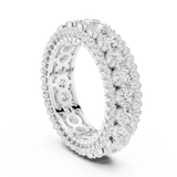 Ladies Ring DDLR-367@7 - White Gold - Image