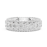 Ladies Ring DDLR-367@7 - White Gold - Image