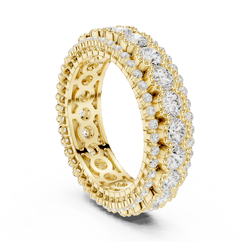 Ladies Ring DDLR-367@7 - Yellow Gold - Image
