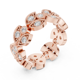 Ladies Ring DDLR-368@7 - Rose Gold - Image
