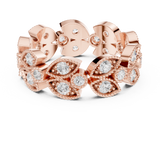 Ladies Ring DDLR-368@7 - Rose Gold - Image