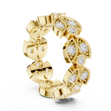 Ladies Ring DDLR-368@7 - Yellow Gold - Image