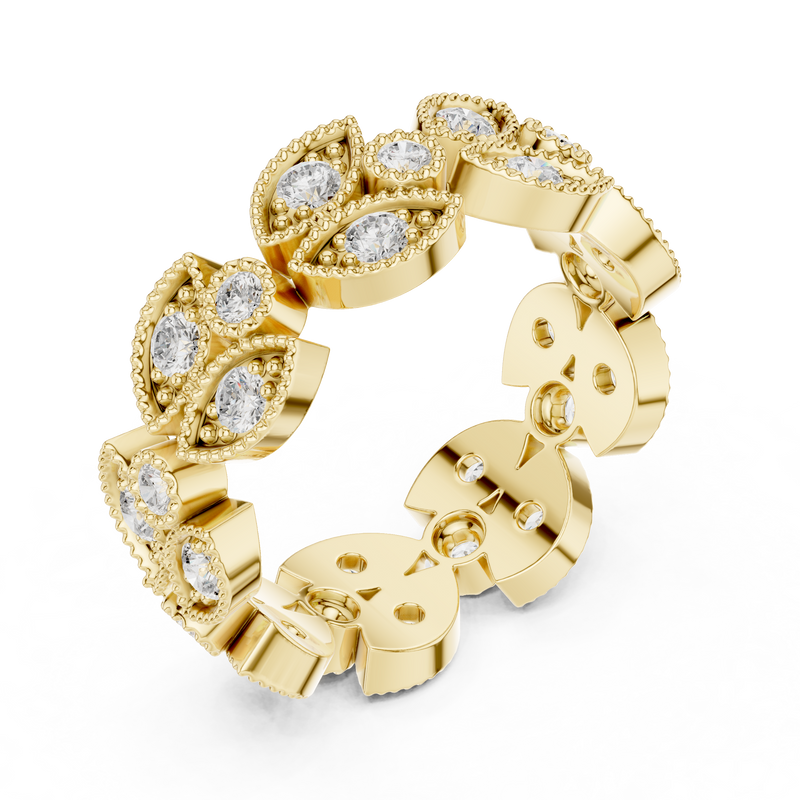 Ladies Ring DDLR-368@7 - Yellow Gold - Image