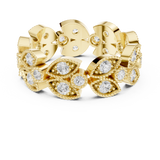 Ladies Ring DDLR-368@7 - Yellow Gold - Image