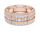 Ladies Ring DDLR-369@7 - Rose Gold - Image