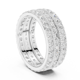 Ladies Ring DDLR-369@7 - White Gold - Image