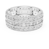 Ladies Ring DDLR-369@7 - White Gold - Image