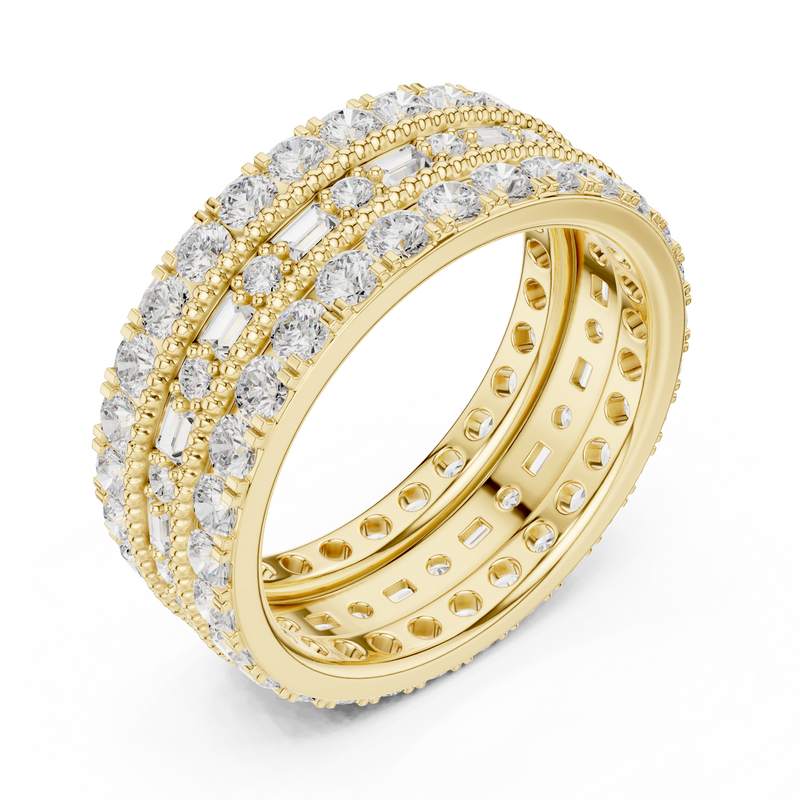 Ladies Ring DDLR-369@7 - Yellow Gold - Image