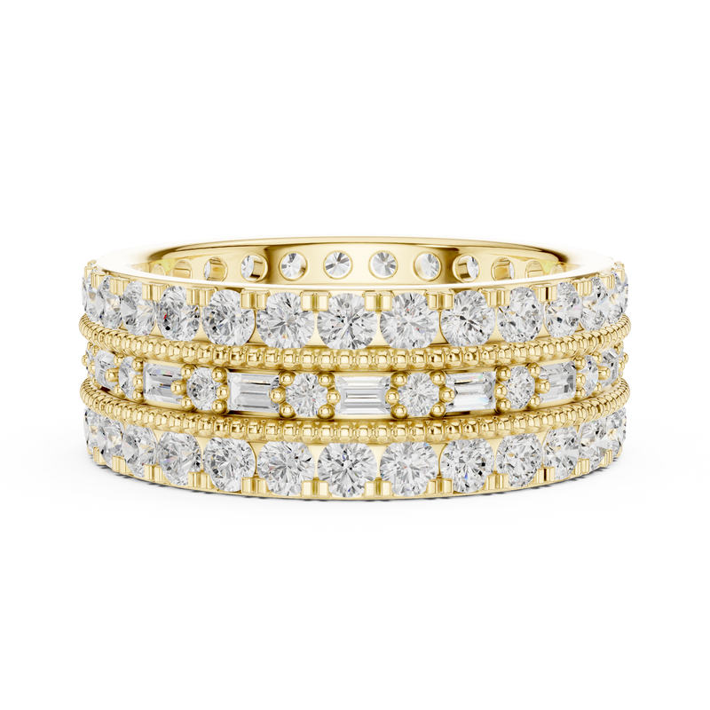 Ladies Ring DDLR-369@7 - Yellow Gold - Image