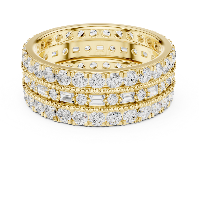 Ladies Ring DDLR-369@7 - Yellow Gold - Image