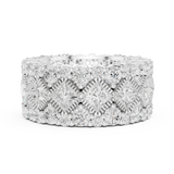 Ladies Ring DDLR-370@7 - White Gold - Image