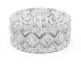 Ladies Ring DDLR-370@7 - White Gold - Image