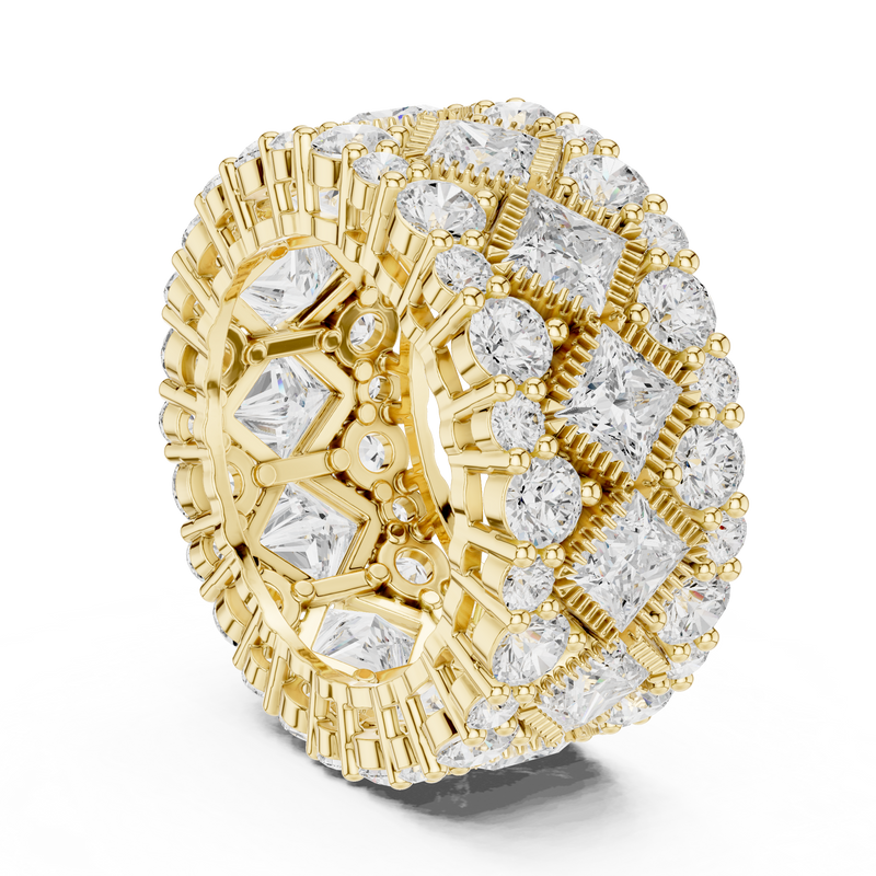 Ladies Ring DDLR-370@7 - Yellow Gold - Image