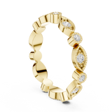 Ladies Ring DDLR-372@7 - Yellow Gold - Image