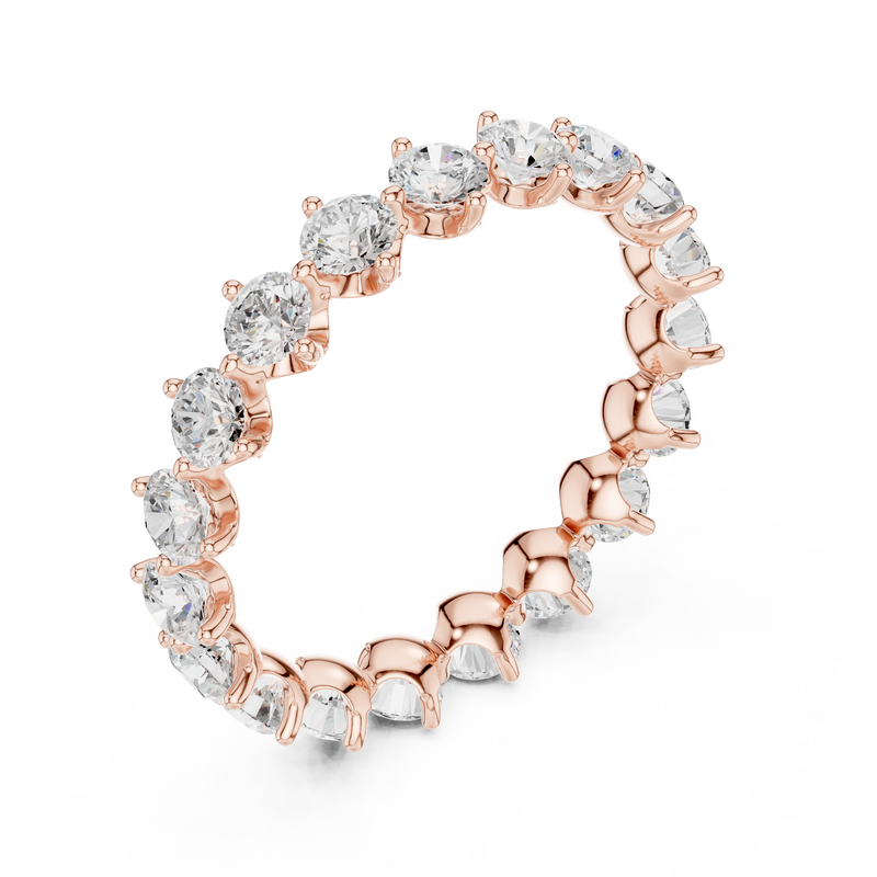 Ladies Ring DDLR-373@7 - Rose Gold - Image