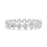 Ladies Ring DDLR-373@7 - White Gold - Image