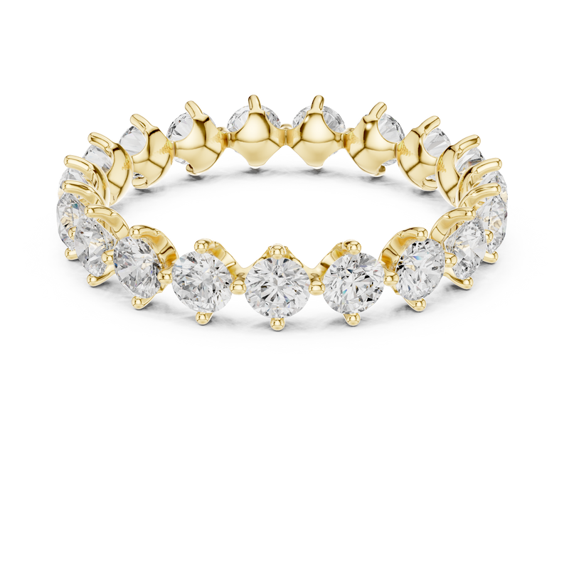 Ladies Ring DDLR-373@7 - Yellow Gold - Image