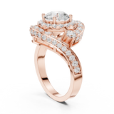 Ladies Ring DDLR-402@7 - Rose Gold - Image