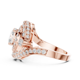 Ladies Ring DDLR-402@7 - Rose Gold - Image