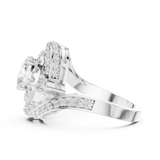 Ladies Ring DDLR-402@7 - White Gold - Image