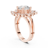 Ladies Ring DDLR-404@7 - Rose Gold - Image