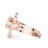 Ladies Ring DDLR-404@7 - Rose Gold - Image