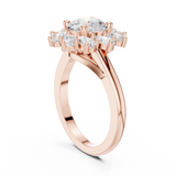 Ladies Ring DDLR-405@7 - Rose Gold - Image