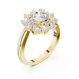 Ladies Ring DDLR-405@7 - Yellow Gold - Image
