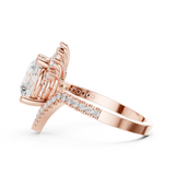 Ladies Ring DDLR-406@7 - Rose Gold - Image
