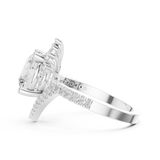 Ladies Ring DDLR-406@7 - White Gold - Image