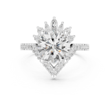 Ladies Ring DDLR-406@7 - White Gold - Image