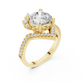 Ladies Ring DDLR-406@7 - Yellow Gold - Image