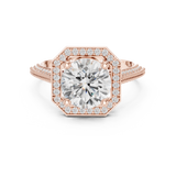 Ladies Ring DDLR-407@7 - Rose Gold - Image